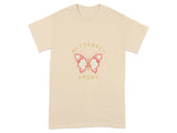 Butterfly Sweet Graphic Tee Shirt Casual Clothing