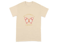 Butterfly Sweet Graphic Tee Shirt Casual Clothing