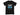 Black Tee With Blue Butterfly And Typography Design