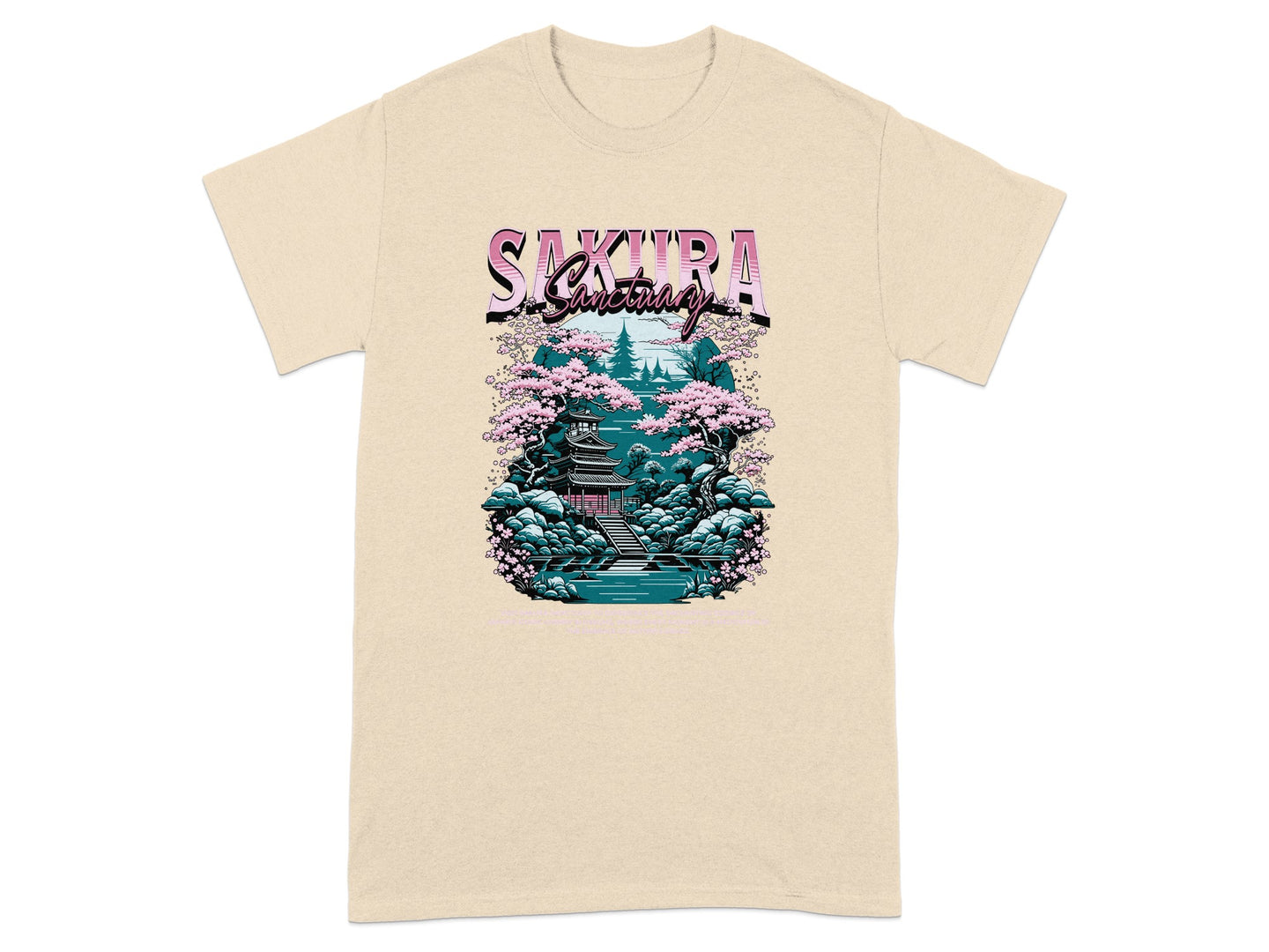 Sakura Fantasy Unique Graphic T-Shirt