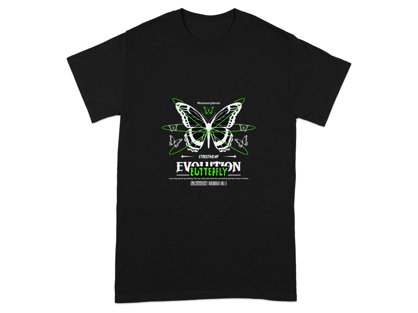 Mysterious Scientific Evolution Butterfly Shirt