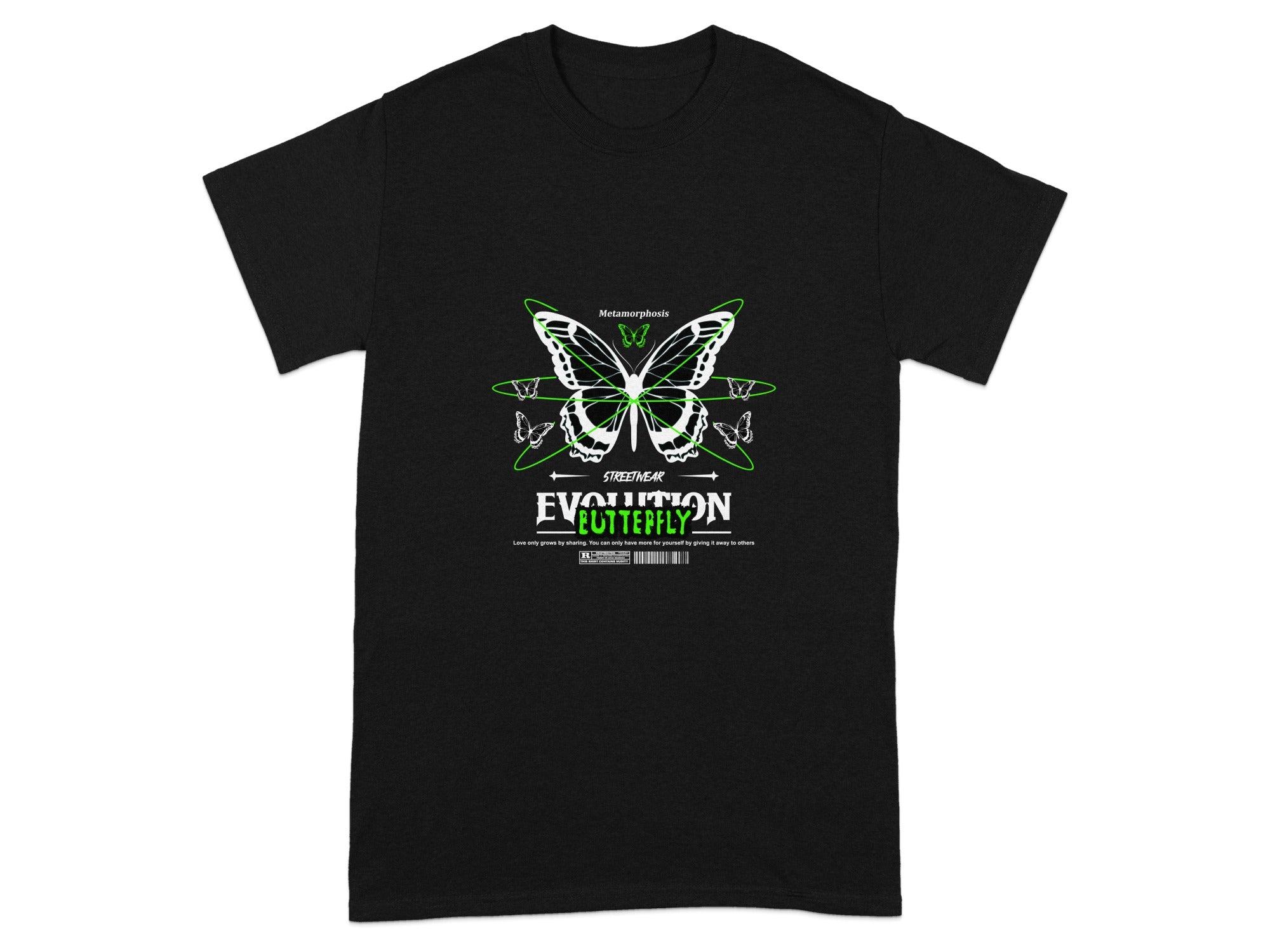 Mysterious Scientific Evolution Butterfly Shirt