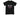 Black T-shirt with Pink and Purple Butterflies Design