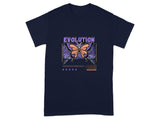 Evolution Butterfly Design Graphic T-Shirt Product