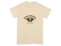 Stay Strong Fearless Butterfly Graphic T-Shirt