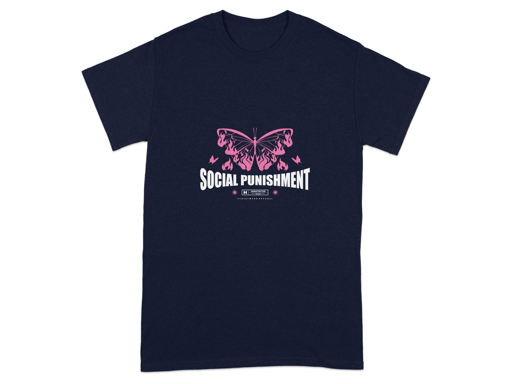 Social Punishment Butterfly Graphic Tee