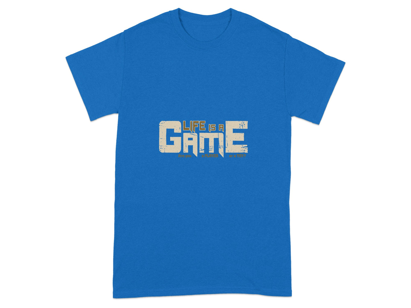 Life is a Game Statement Graphic T-shirt