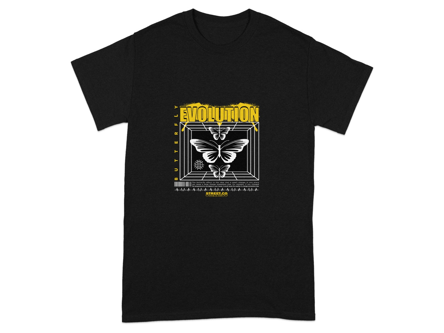 Evolution Moth Graphic Print T-Shirt Product