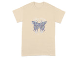 Stay Strong Butterfly Graphic Design T-shirt