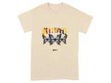 Butterfly Graphic Tee with Monarch Butterflies Print