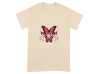 Butterfly Graphic Design Modern Fashionable Style T-Shirt