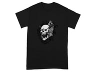 Scary Skull Graphic Tee with Cool Design Shirt