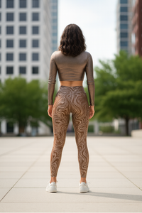 Copper Waves Spry Legging
