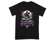 Kaze Speed of the Wind Graphic Black T-Shirt