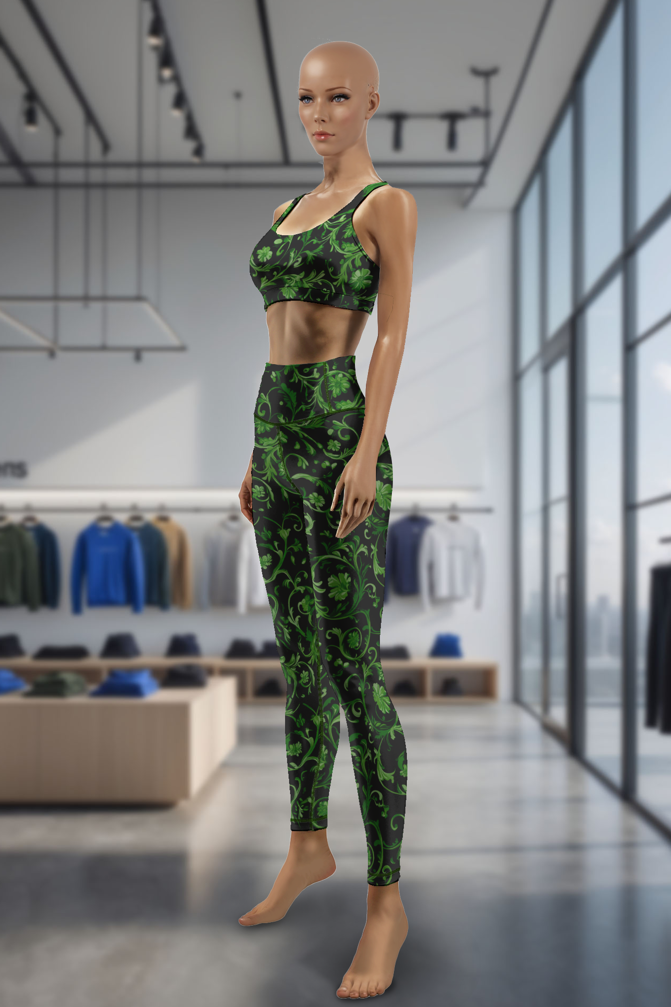 Emerald Whisper Spry Legging