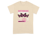 Butterflies Urban Style Graphic T-Shirt
