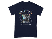 Uplifting Butterfly Graphic Design T-shirt