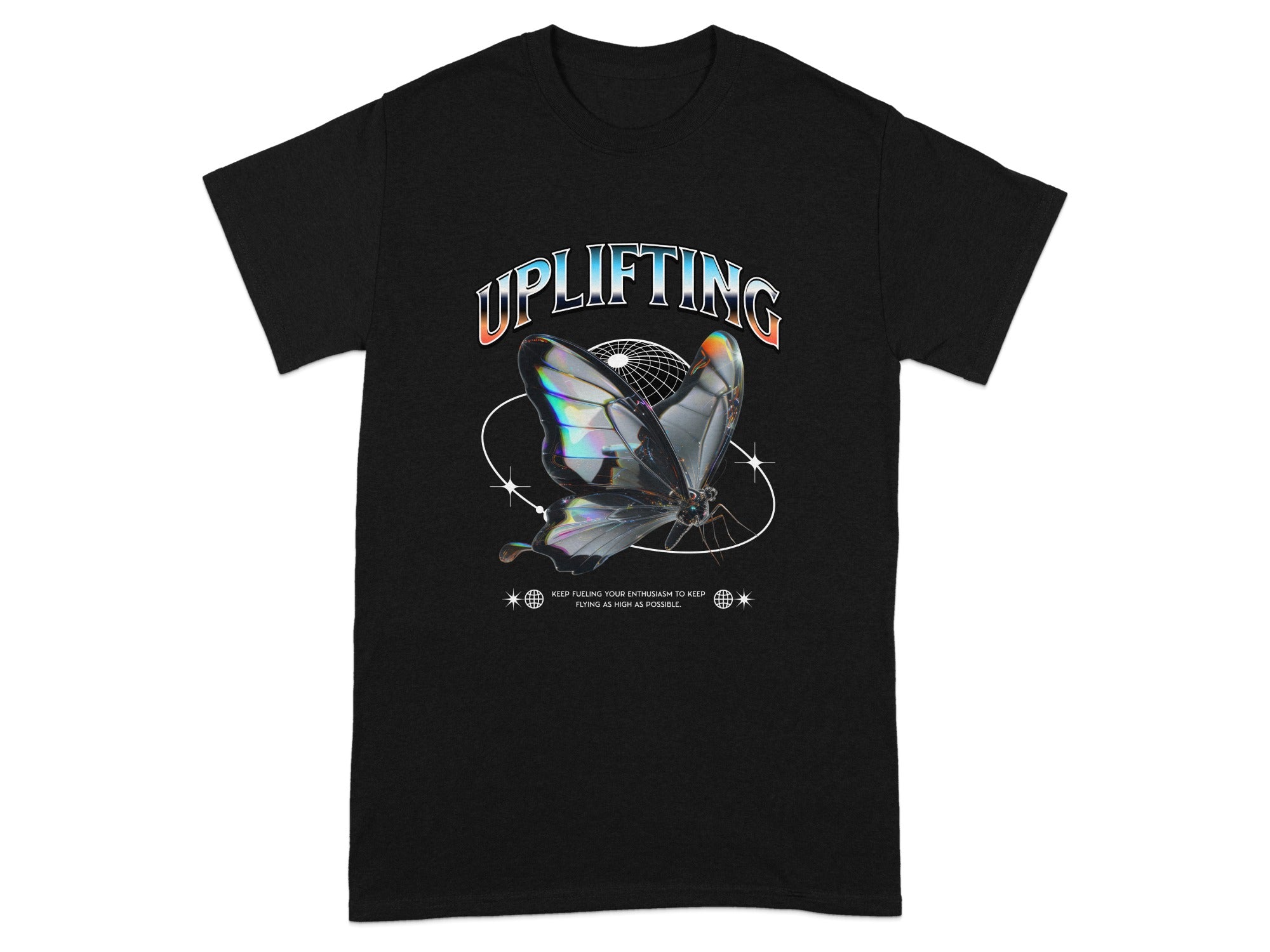 Uplifting Butterfly Graphic T-Shirt Product