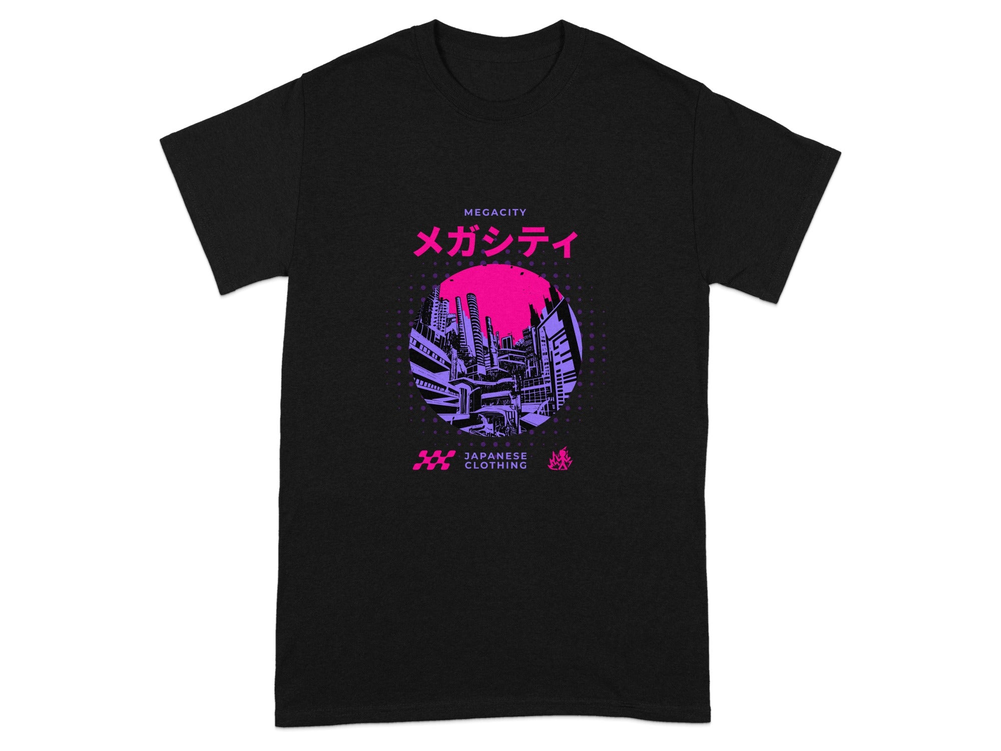 Megacity Japanese Clothing T-Shirt Urban Style