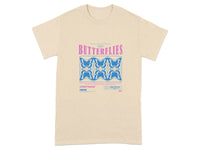 Vintage Inspired Butterflies Graphic Tee Streetwear