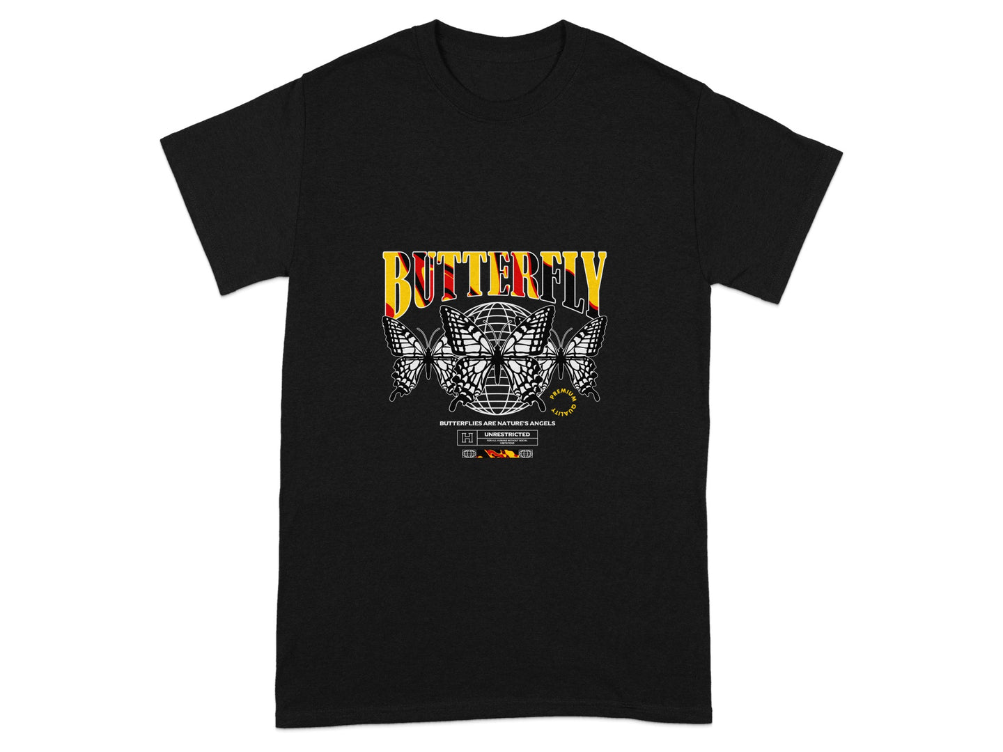 Butterfly Graphic T-Shirt for Stylish Outfits