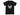 Black T-shirt with Artistic Butterfly Design
