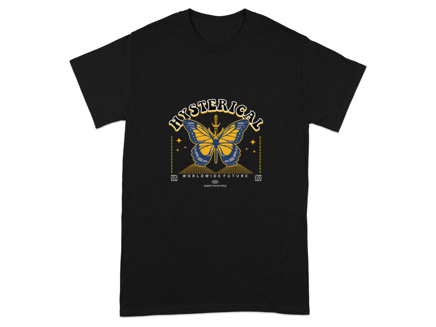 Hysterical Worldwide Future Graphic Tee Shirt