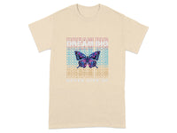 Dream Big Never Give Up Butterfly T-Shirt
