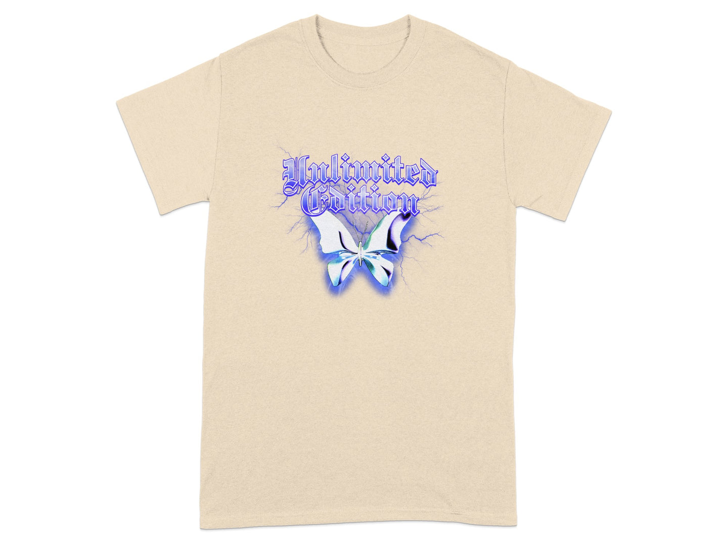 Unlimited Edition Butterfly Graphic Design Shirt